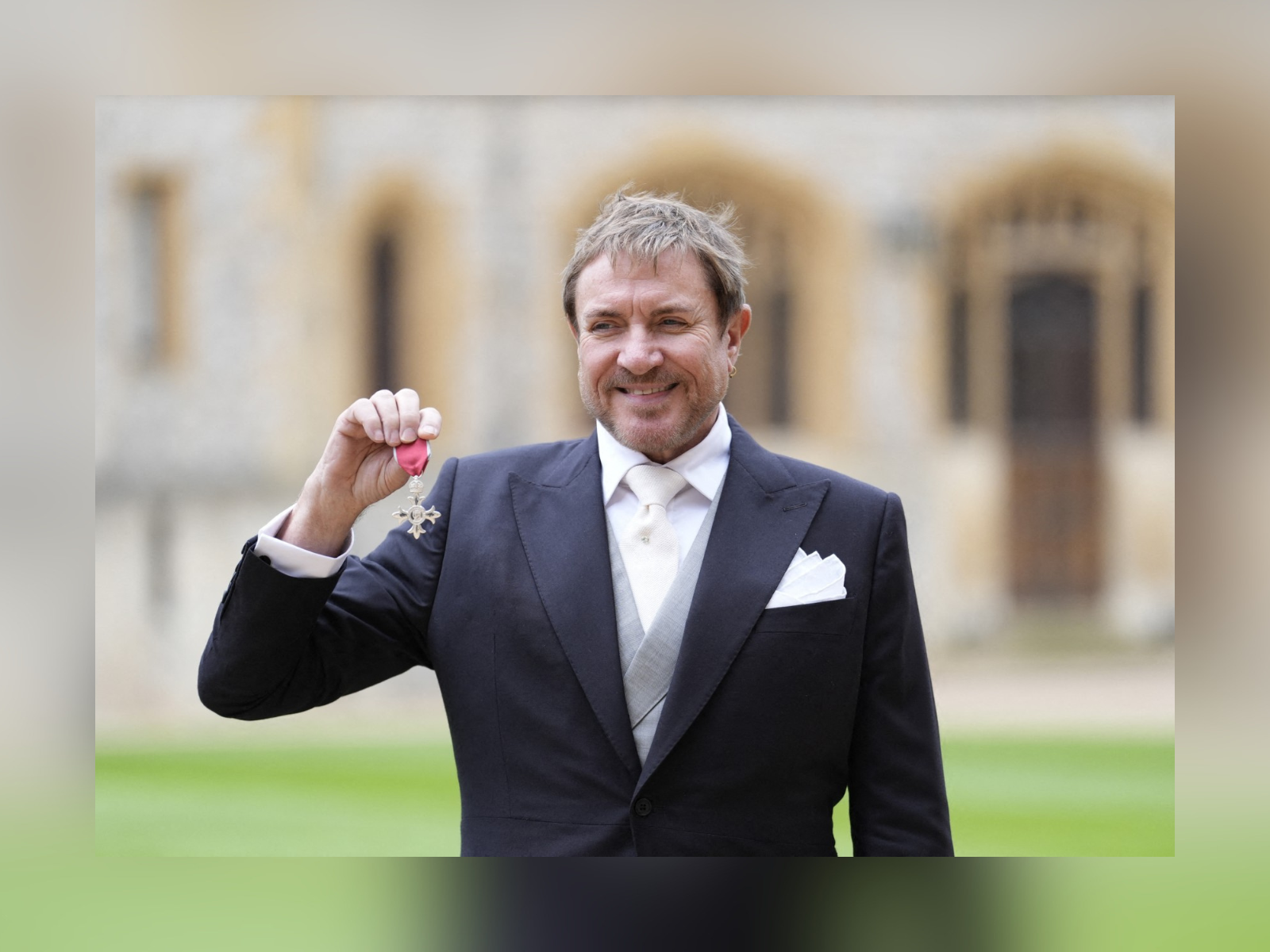 Simon Le Bon recibió una de las mayores distinciones del Reino Unido