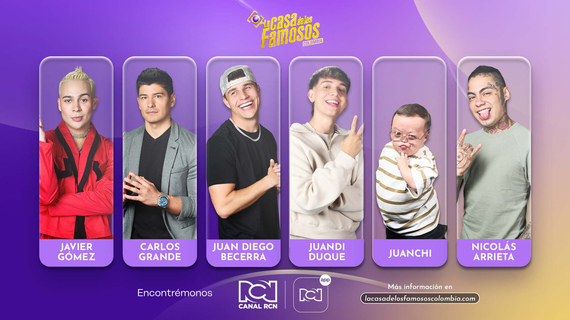 ¡Ya puedes votar por tu aspirante favorito de la tercera temporada de la Casa De Los Famosos Colombia!