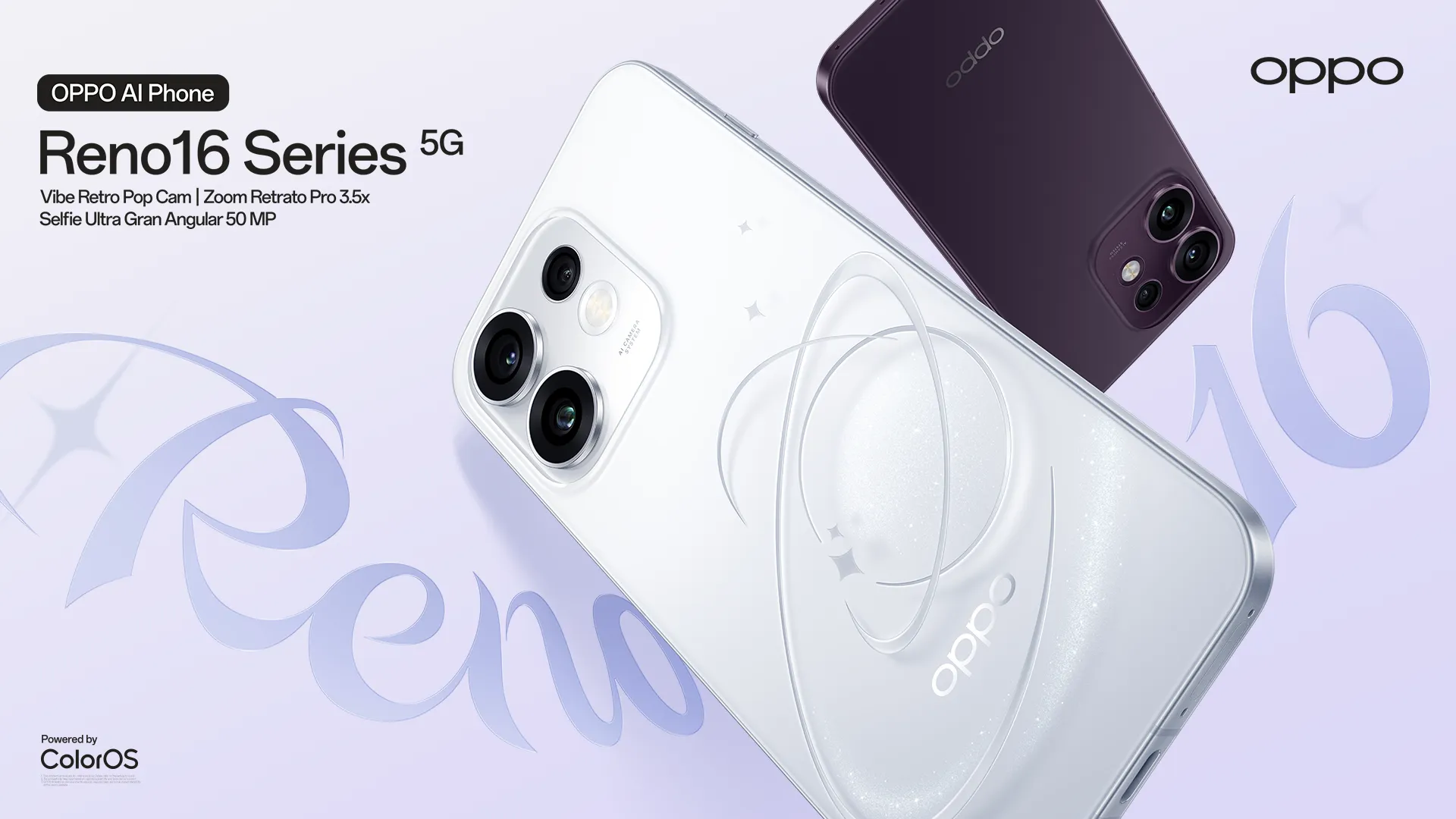OPPO Reno16: la nueva serie con cámara 50MP y diseño 3D