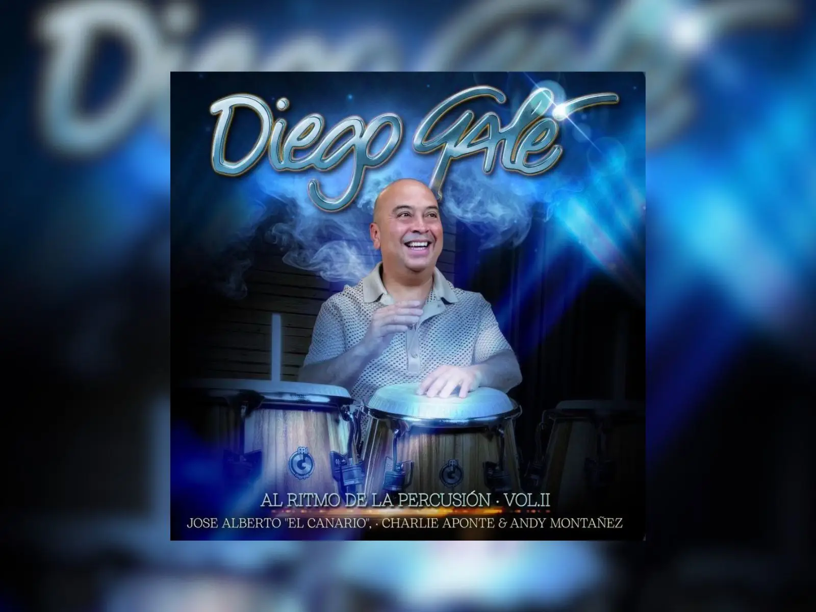 Diego Galé presenta Al Ritmo de la Percusión Vol. II, un homenaje al poder de los tambores