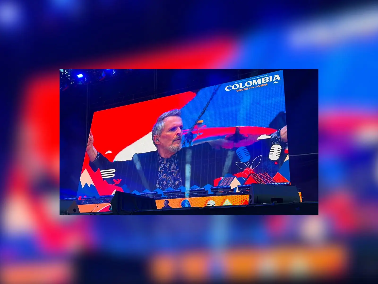 Miguel Bosé se une a ‘Colombia: Voces por la Vida’