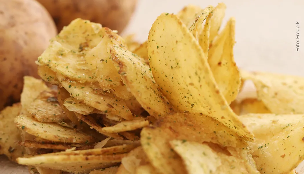 chips de papa con cascara 