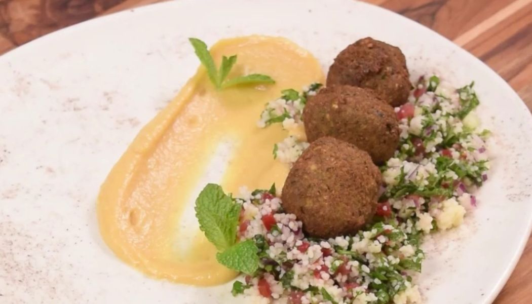 Receta de falafel, hummus y tabulé Receta de falafel, hummus y tabulé