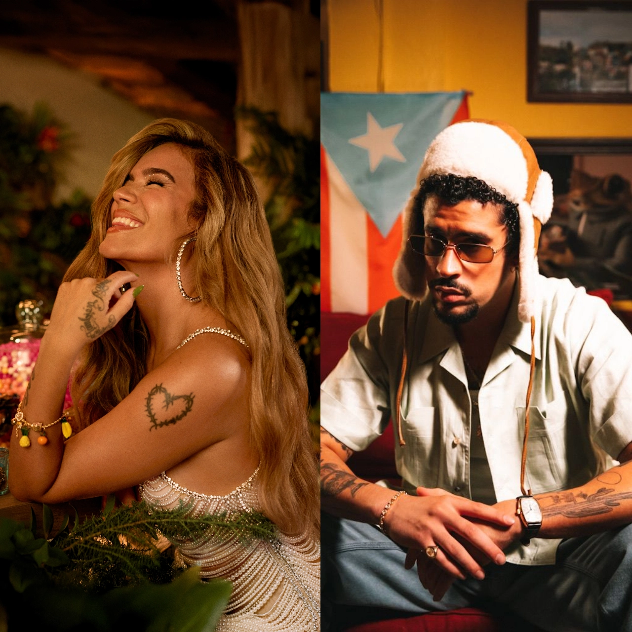 ¡Confirmados! Karol G y Bad Bunny actuarán en los Latin Grammy 2025