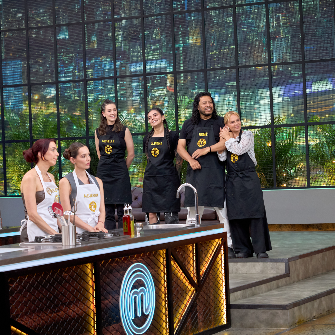 Valentina, Michelle, Carolina y René se llevaron delantal negro en MasterChef Celebrity Colombia