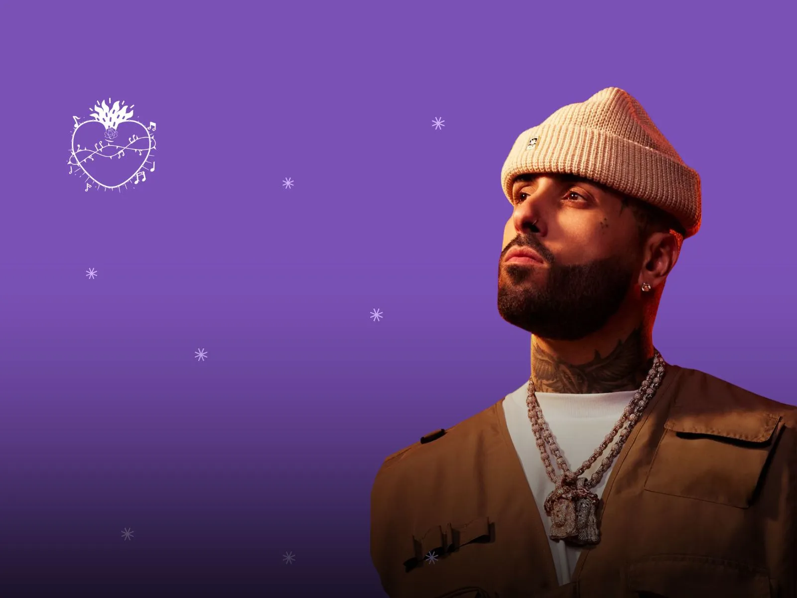 Nicky Jam será reconocido como Hermano Nuestra Tierra en los Premios Nuestra Tierra 2026