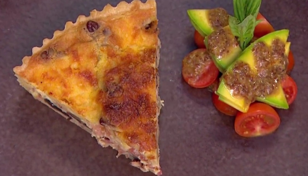 Quiche de champiñones Quiche de champiñones