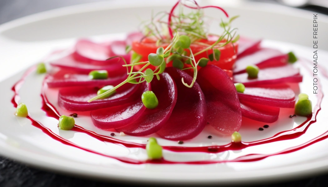 Receta carpaccio de remolacha Receta carpaccio de remolacha.