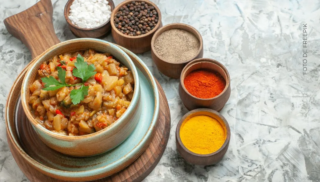 Receta curry de garbanzos y espinacas.