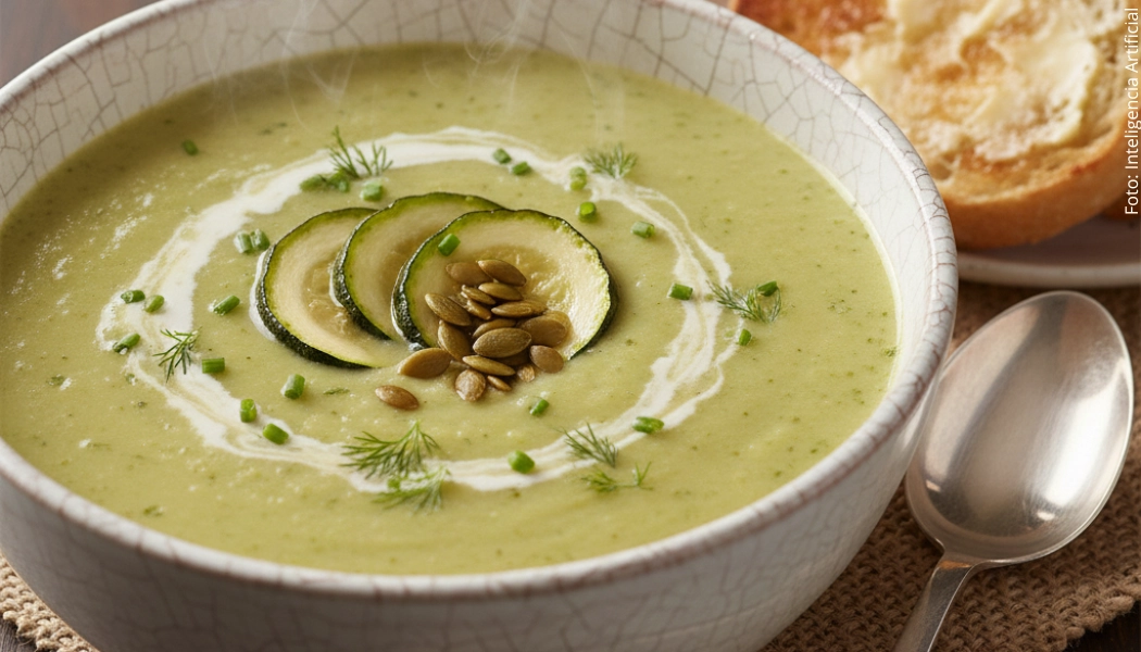 Sopa de zucchini