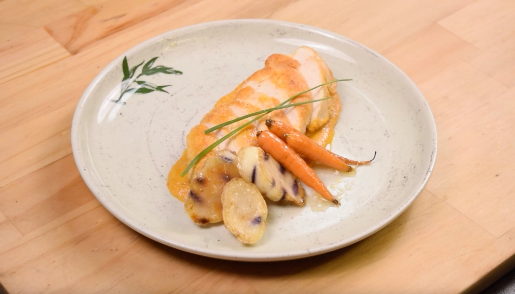 Suprema de Pollo con Cubios Rostizados Suprema de Pollo con Cubios Rostizados