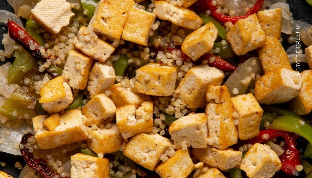 Receta salteado de tofu con salsa de soja y jengibre salteado de tofu