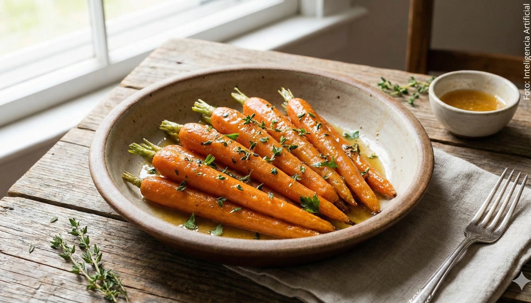 Zanahorias glaseadas