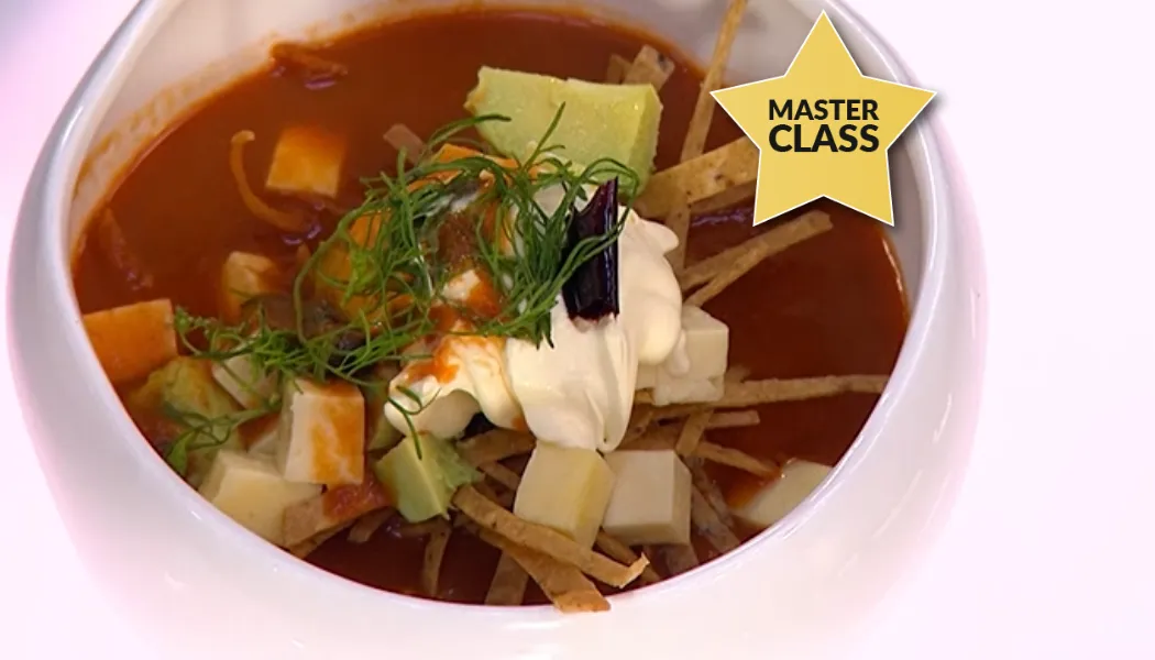 Receta sopa de tortilla mexicana sopa de tortilla mexicana